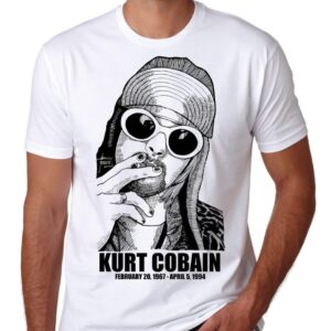 Cobain Kurt Nirvana T Shirt