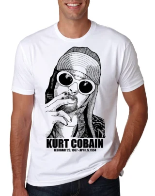 Cobain Kurt Nirvana T Shirt