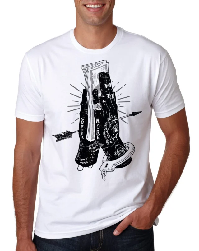 Hipster T Shirt Unisex Gift Tee Tshirt S Bearded Inked And Awesome Tattoo Beard Dad Father Day