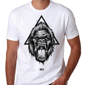  Shirt Gorilla T Funny Gift Mens Ask Me My New Face Inside Unusual Quality Workout Gym Harambe Rip Cincinnati Zoo
