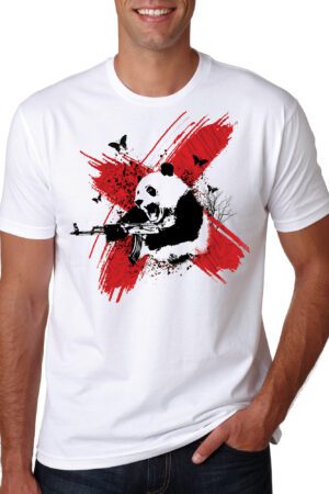 Panda T Pulp Fiction Shirt Jackson Samuel L And Righteous Man Comedy Adult Kids Sizes Tee Mens Uma Tarantino