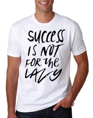 Success Tshirt Quote Cotton T New Shirt Positive Minds Mens Soft Geek Attitude Slogan Various Colours Top Tee