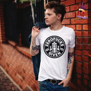Shirt Starbucks Unisex Tee Girls Classic S Top Coffee Parody Awesome — alternate view