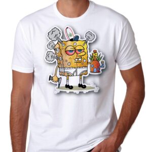 T Shirt Spongebob Weed Smoke