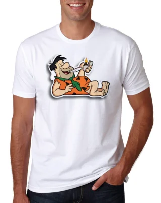 Dab T Shirt Fred Flinstone Haskulls Limited Weed 420 Pot Shatter Rosin New