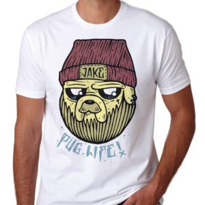 Jake Pug Life Tshirt Funny T Shirt Dog Mens Swag Hipster Top Dope