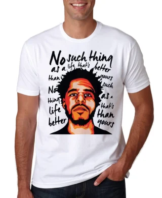 J Cole T Shirt Tee Hip Hop Art Rap Dreamville