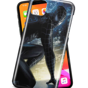 Black Spiderman Phone Case ( Iphone, Samsung)