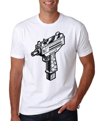 Uzi Tshirt Tee Army Young Sad Boy Vaporwave japanese Lil Gun War slogan