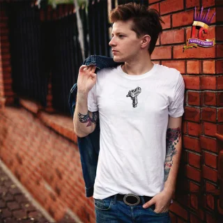 Rockstar Uzi Tshirt Tee Army Young Sad Boy Vaporwave japanese Lil Gun War slogan — alternate view