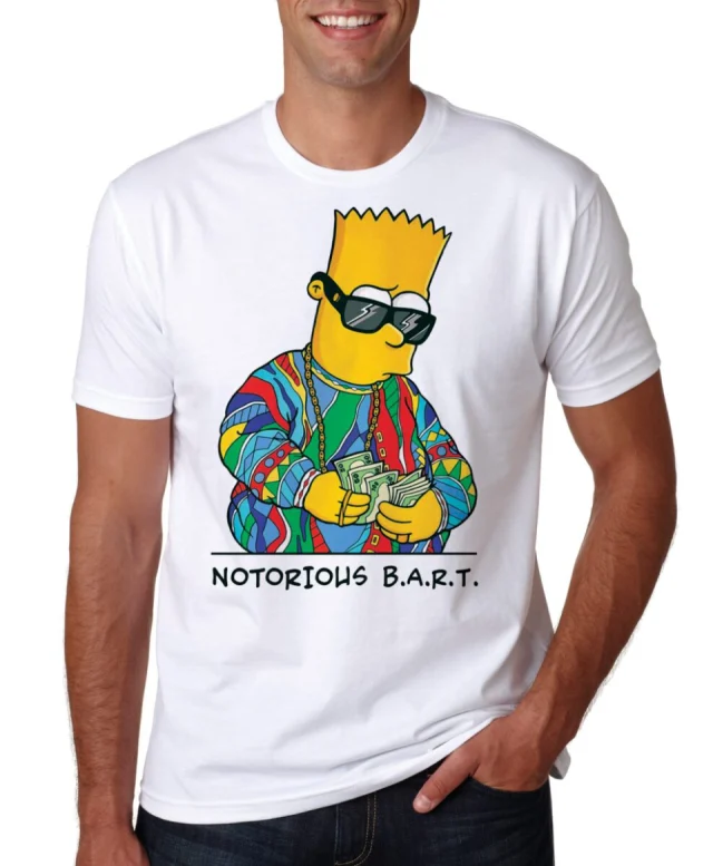 Bart Notorius Big T shirt T Simpson
