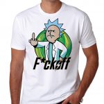 Rick and Morty T shirt Sicence  Fcuk OFF Gift Schwifty Fashion Pickle Mens Tee Funny Birthday