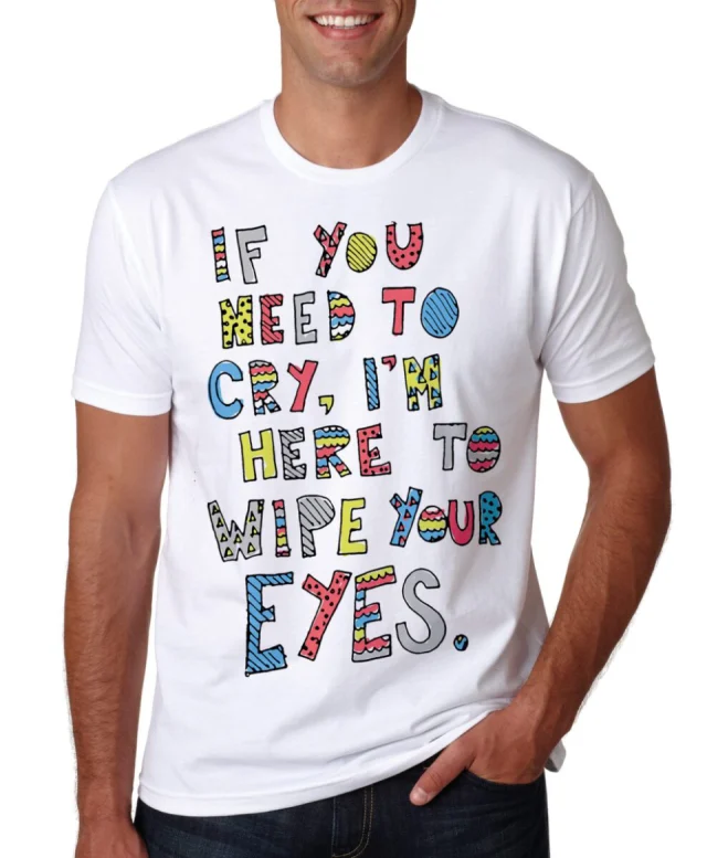 Maroon T shirt 5 tee wipe your eyes colourful Love Music Pop Relax