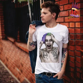 T Shirt Joker Batman Comic Sil Shirts Superhero Harley Quinn Suicide Squad? — alternate view