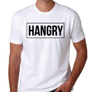 Hangry T shirt Text Angry Eat Kitchen Food After Weed Weekend Gift Holiday
