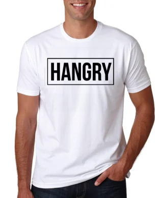 Hangry T shirt Text Angry Eat Kitchen Food After Weed Weekend Gift Holiday