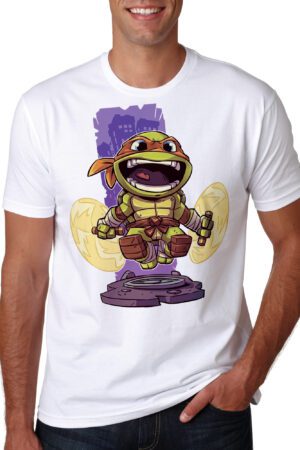 Ninja turtles  shirt Donatello Fight Club Art Tee Teenage Mutant Costume