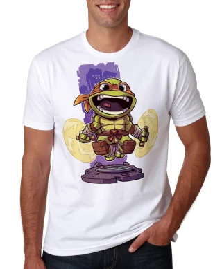Ninja turtles  shirt Donatello Fight Club Art Tee Teenage Mutant Costume