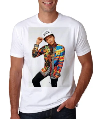 Bruno Mars T shirt Music Tee Magic Tour Finale 24k Pop Dance gift