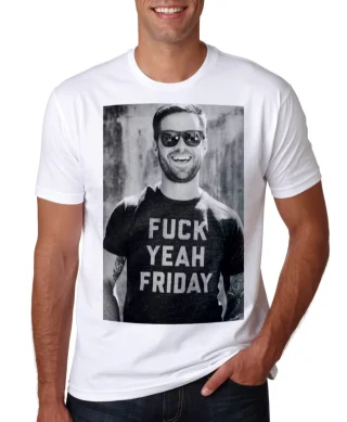 Fuck Yeah Friday T shirt Waiting for weekend Tee holiday Love SWAG dope Relax OFF