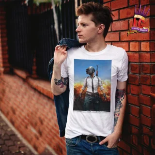 Pubg Shirt Tshirt T Player Unknown Gamer Winner Kids Chicken Dinner Ninjashyper Ninja Youtuber Adults Fortnite Battle Royale Adult Battleground — alternate view