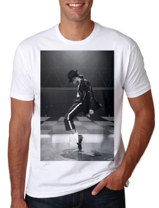T shirt Michael Jackson Gift Signed Gold Memorabilia New Cd Bad King Pop Tee Music