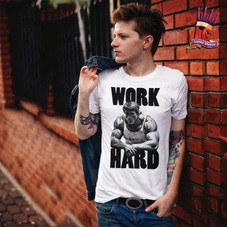 Arnold T Shirt Schwarzenegger Gym — alternate view