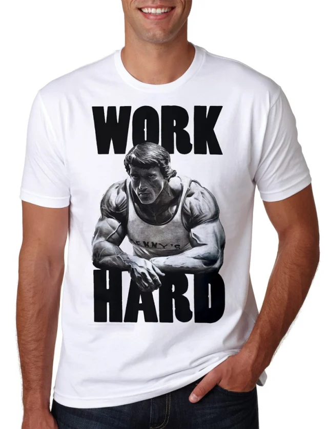 Arnold T Shirt Schwarzenegger Gym