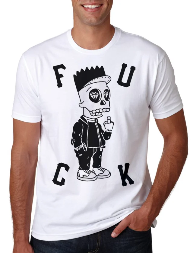T Shirt Simpson Brad Mens Tour Homer Swag