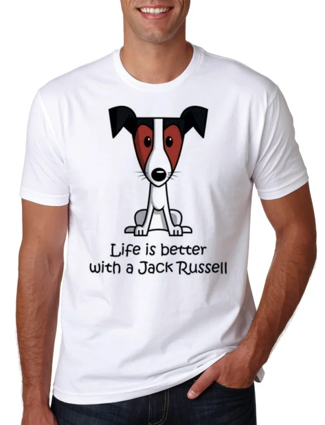 live is better with a Jack Russell T Shirt