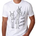 Peace Among Worlds Tshirt Rick and Morty