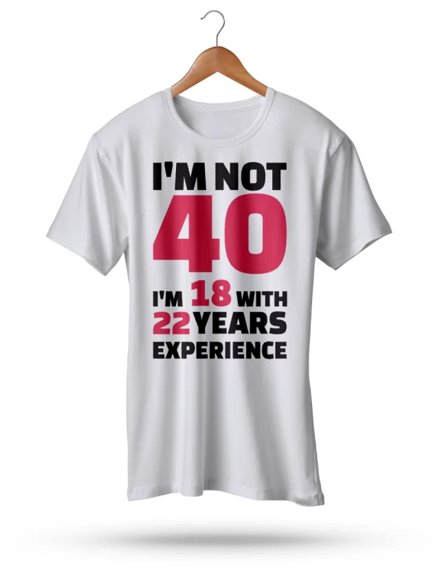 Im Not 40 Birthday