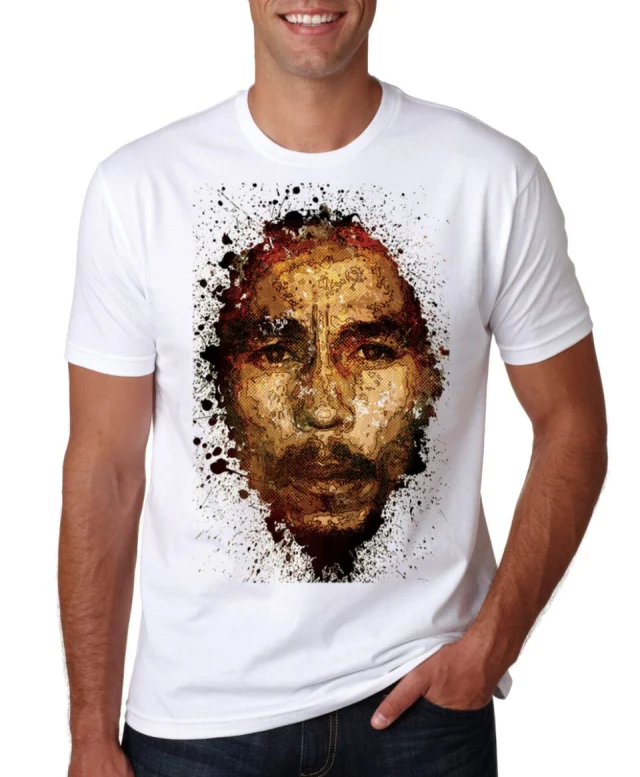 Marley Bob T Shirt  Jamaica