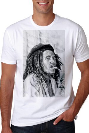 Bob T Shirt Marley Music Rasta