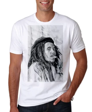 Bob T Shirt Marley Music Rasta