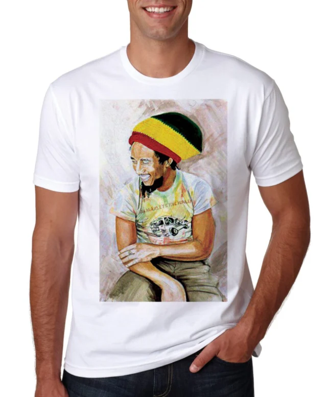 Bob  Marley T Shirt Reggae