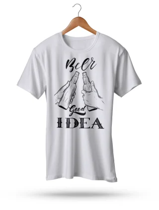 Beer Is a Good Idea Graphic T-Shirt