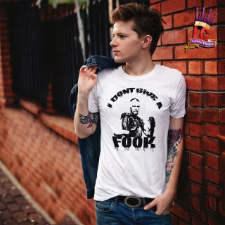 Fighter Statement Portrait T-Shirt — alternate view