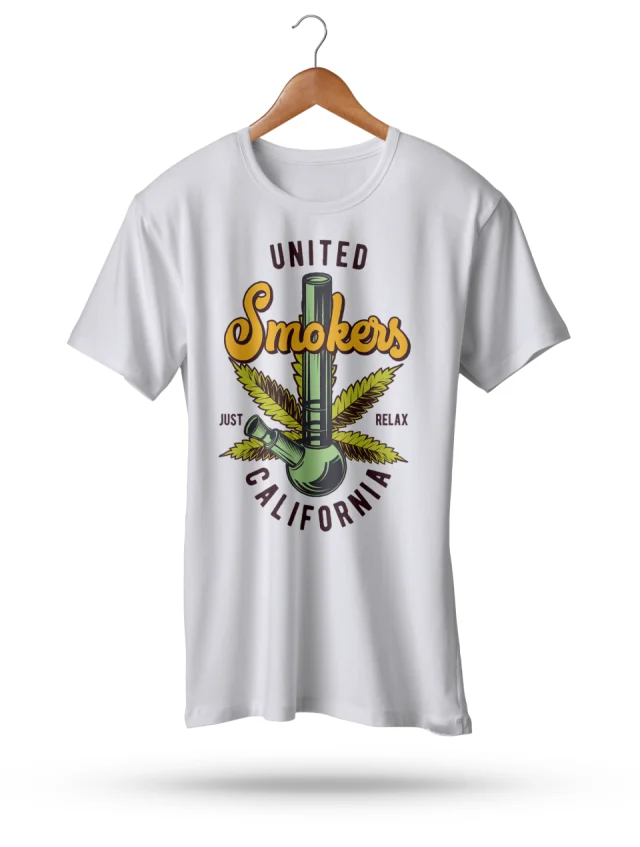 United Smokers California Graphic T-Shirt