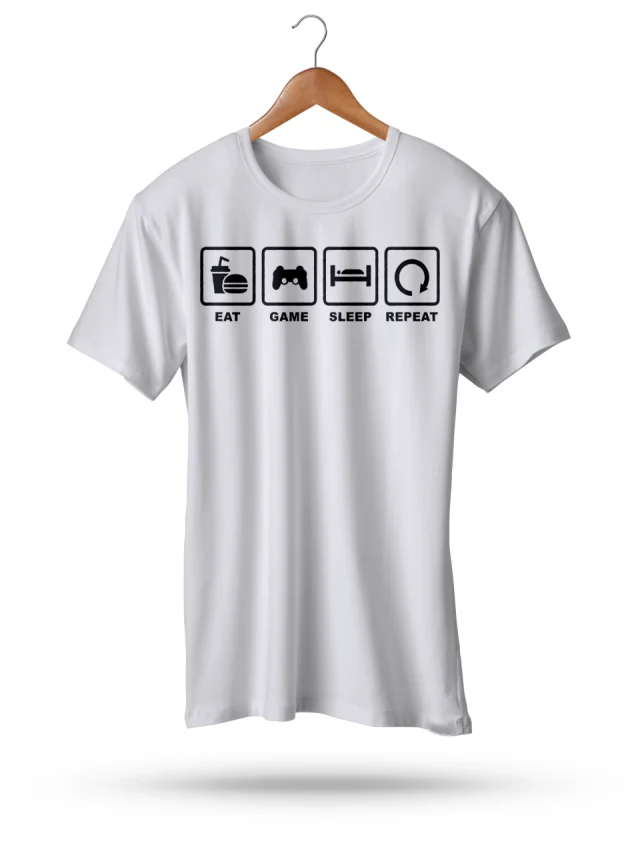 Gamer Eat Sleep Game Repeat