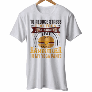 Yoga Funny Hamburgers