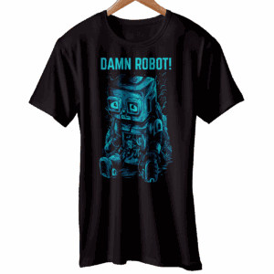 Art Postac Damn Robot