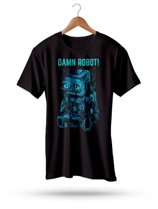 Art Postac Damn Robot