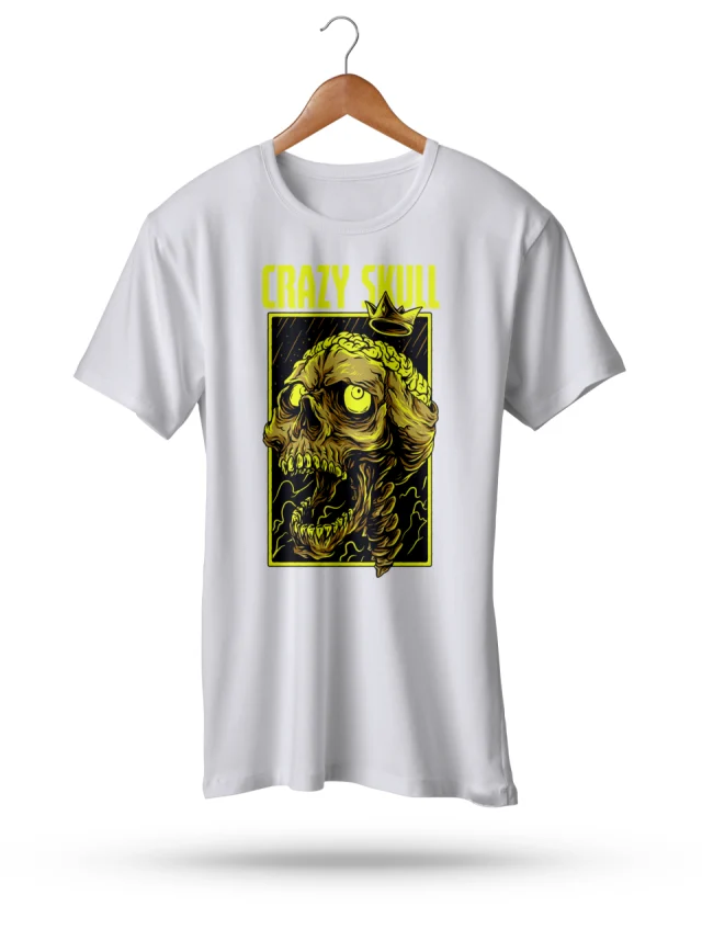 Art Postac Crazy Skull