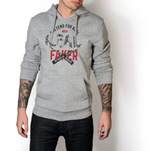 Predent for Real T Hoodie Sweatshirts White Faker Liar Hate See the real me