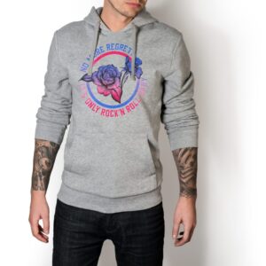 No More Regrets T Hoodie Sweatshirts Its Only Rock N Roll Baby Colourfull