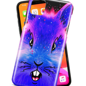 Cosmic Bunny Phone Case ( Iphone, Samsung)