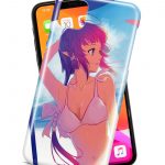Anime Girl Phone Case ( Iphone, Samsung)