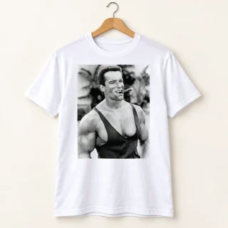 Arnold Schwarzenegger Photo Graphic T-Shirt