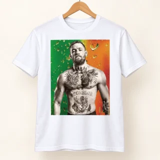 Conor McGregor Portrait Graphic T-Shirt